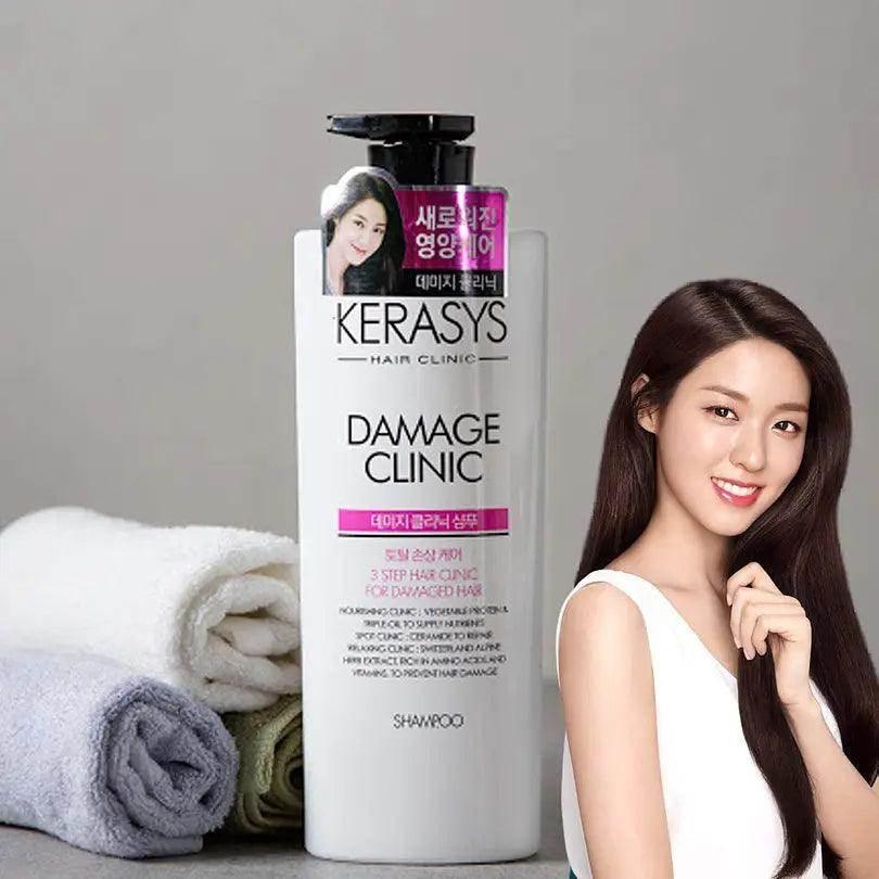 Kerasys - Hair Clinic Damage Clinic Shampoo 600ml - Image 2