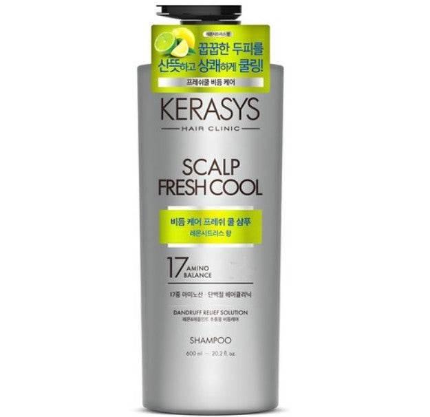 Kerasys - Scalp Fresh Cool 17 Amino Lemon Shampoo 600ml
