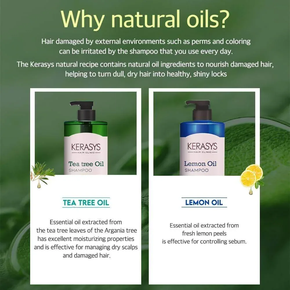 Kerasys - Tea Tree Oil Shampoo 1000ml - Image 2