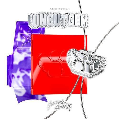 KiiiKiii (Kiki) The 1st EP [UNCUT GEM] GROUNDWORK ver. (Limited edition)