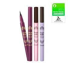 Kiss Me - Heroine Make Smooth Liquid Eye Liner In 1+1 - 3 Colors
