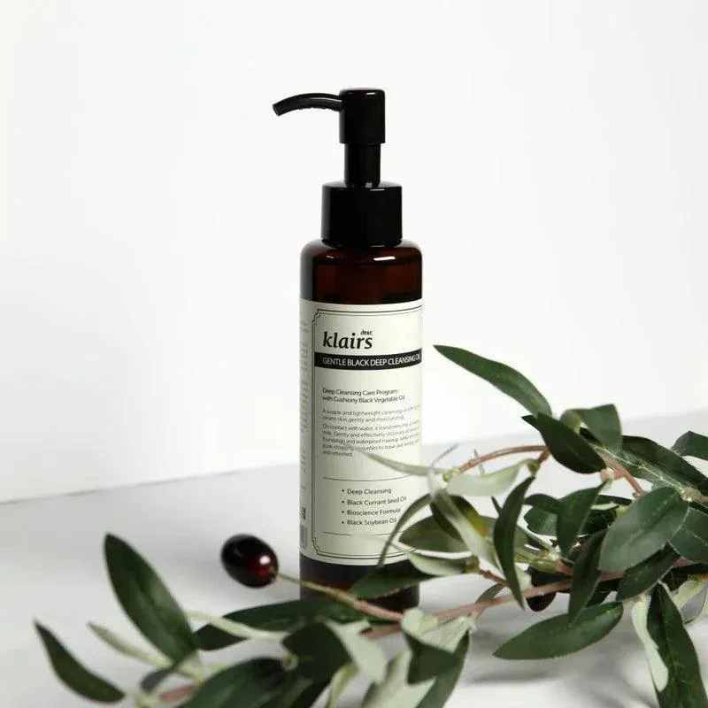 Klairs - Gentle Black Deep Cleansing Oil 150ml - Image 2