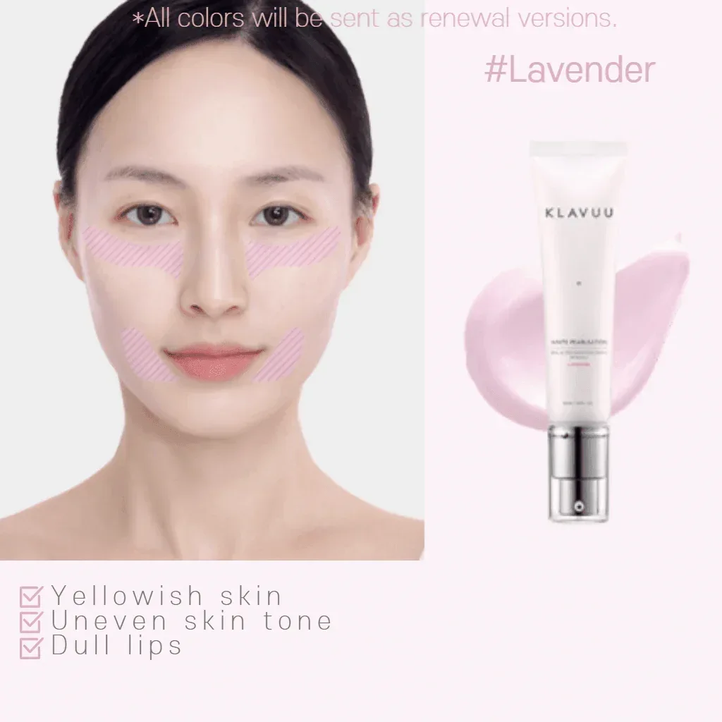 KLAVUU - White Pearlsation Backstage Cream 2 Lavender SPF30 PA+++ 30ml - Image 3