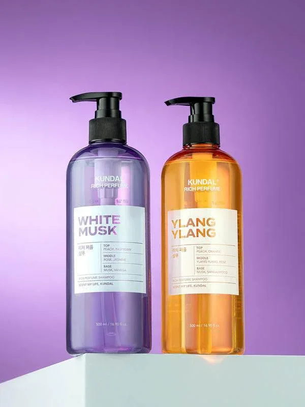 Kundal - Rich Perfume White Musk Shampoo 500ml - Image 3