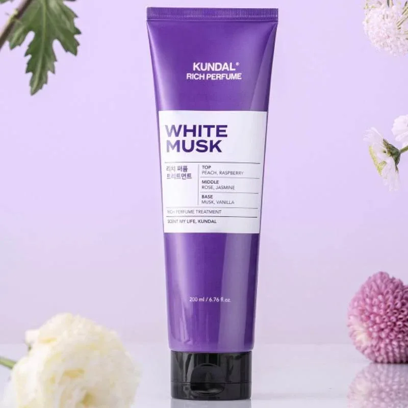 Kundal - Rich Perfume White Musk Treatment 200ml - Image 2
