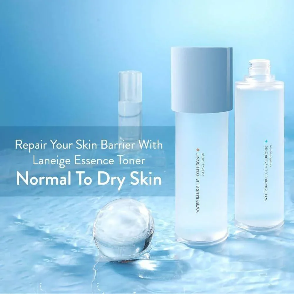 Laneige - Water Bank Blue Hyaluronic Essence Toner  160ml - Image 4