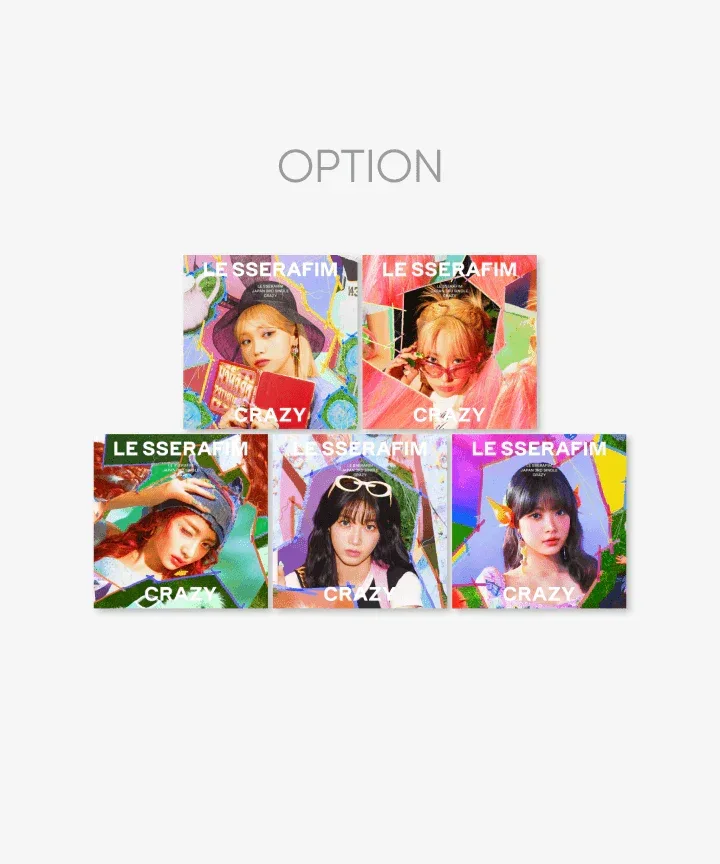 Le Sserafim - Japan 3rd Single 'Crazy' Solo Jacket (Select)