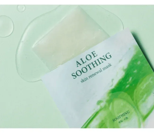 Leaders Aloe Soothing Skin Rewenal Mask (10 units) - Image 4
