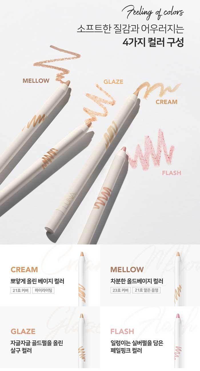 Luna - Soft Formula Pencil - 5 Colors - Image 4