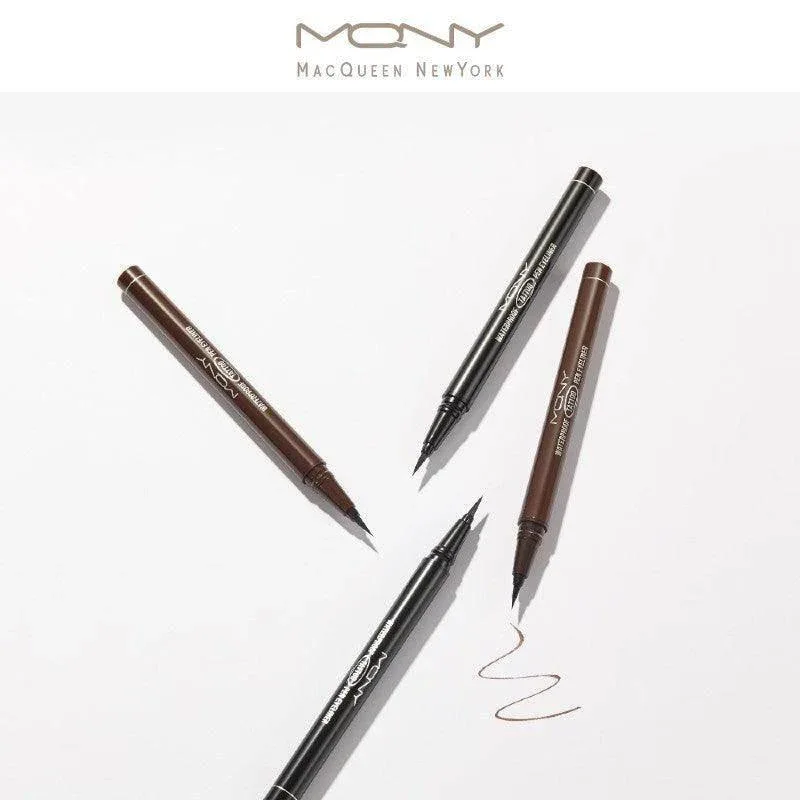 Macqueen - Waterproof Tattoo Pen Eyeliner - 2 Colors - Image 3