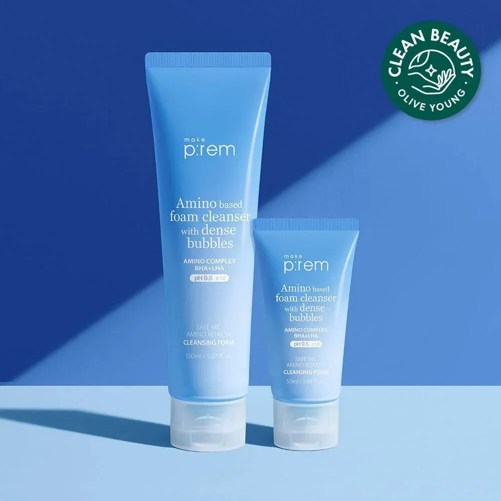 Make P:rem - Amino Complex BHA + LHA Cleansing Foam 200ml - Image 2