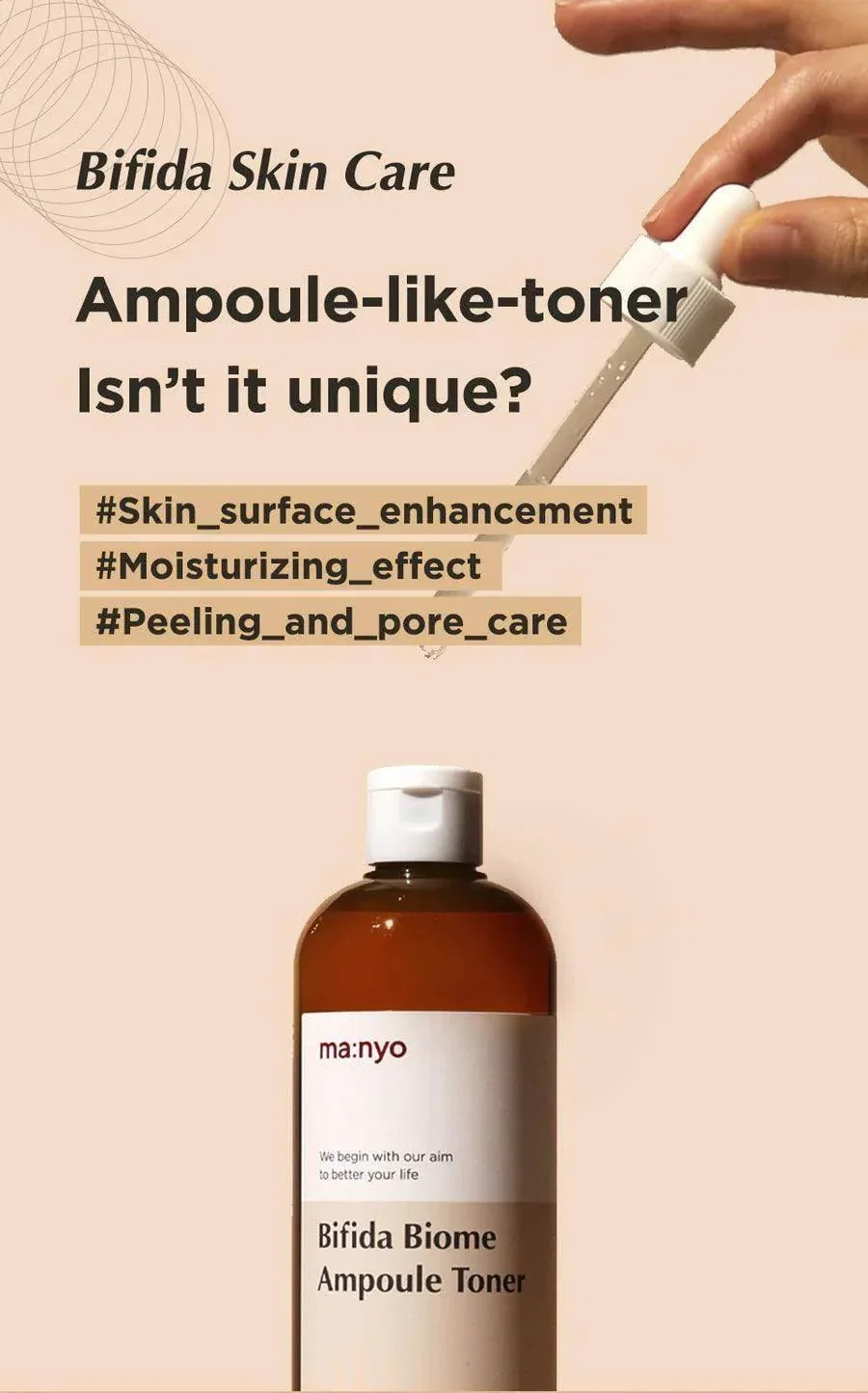 Manyo - Bifida Biome Ampoule Toner 400ml - Image 3