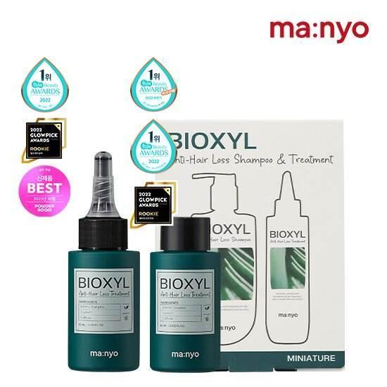 Manyo - Bioxyl Anti Hair Less Shampoo 100ml + Treatment Set 60ml - Image 2