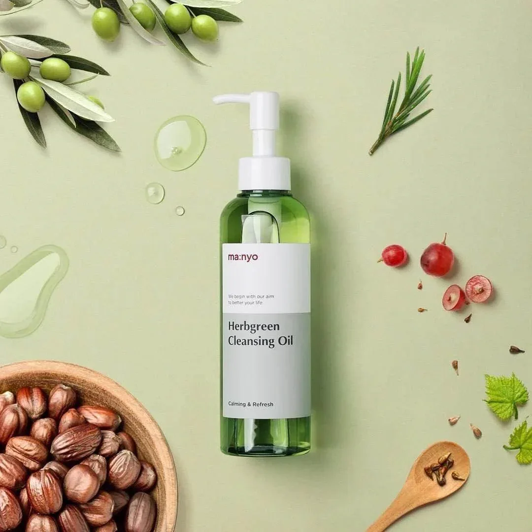 Manyo - Herbgreen Cleansing Oil 200ml - Image 4