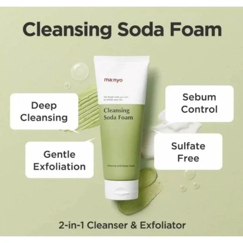 Manyo - Purifying Cleansing Soda Form 150ml - Image 3