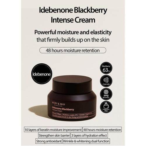 Mary&May Idebenone Blackberry Intense Cream 70g - Image 3