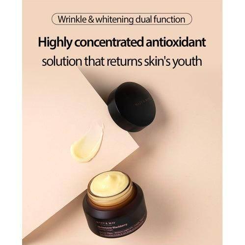 Mary&May Idebenone Blackberry Intense Cream 70g - Image 4