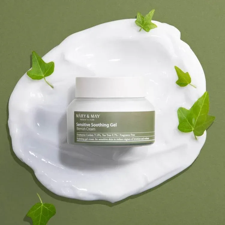 Mary&May - Sensitive Soothing Gel Blemish Cream 70g - Image 2