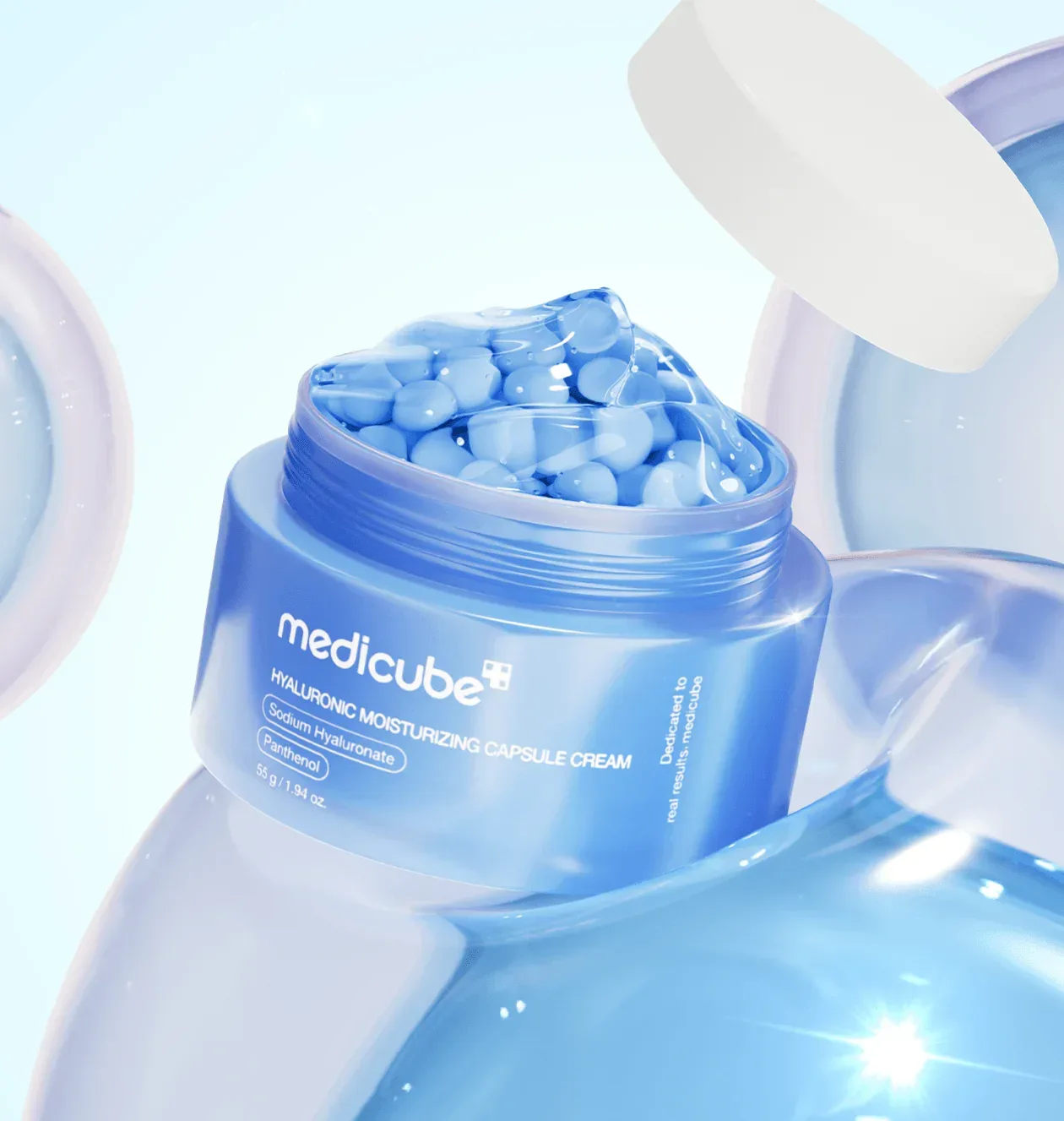 Medicube - Hyaluronic Moisturizing Capsule Cream 50ml - Image 2