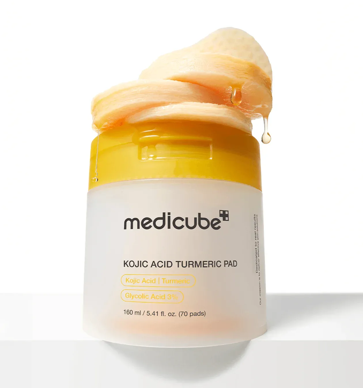 Medicube - Kojic Acid Tumeric Pad 70 pads - Image 2