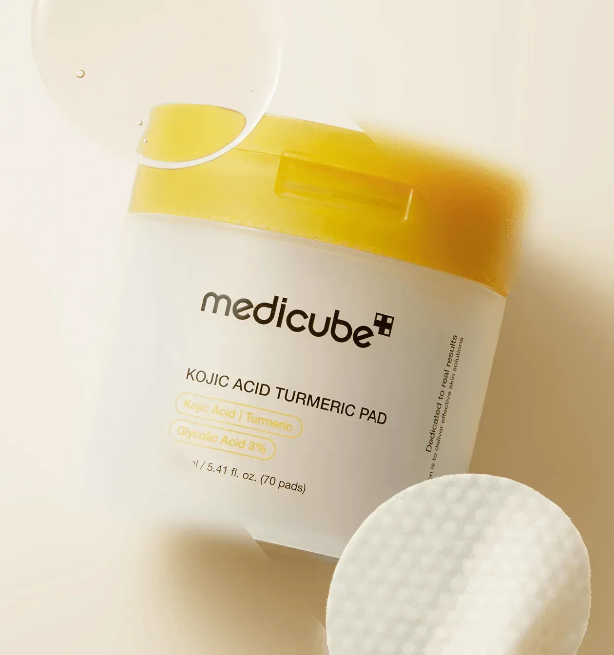 Medicube - Kojic Acid Tumeric Pad 70 pads - Image 3