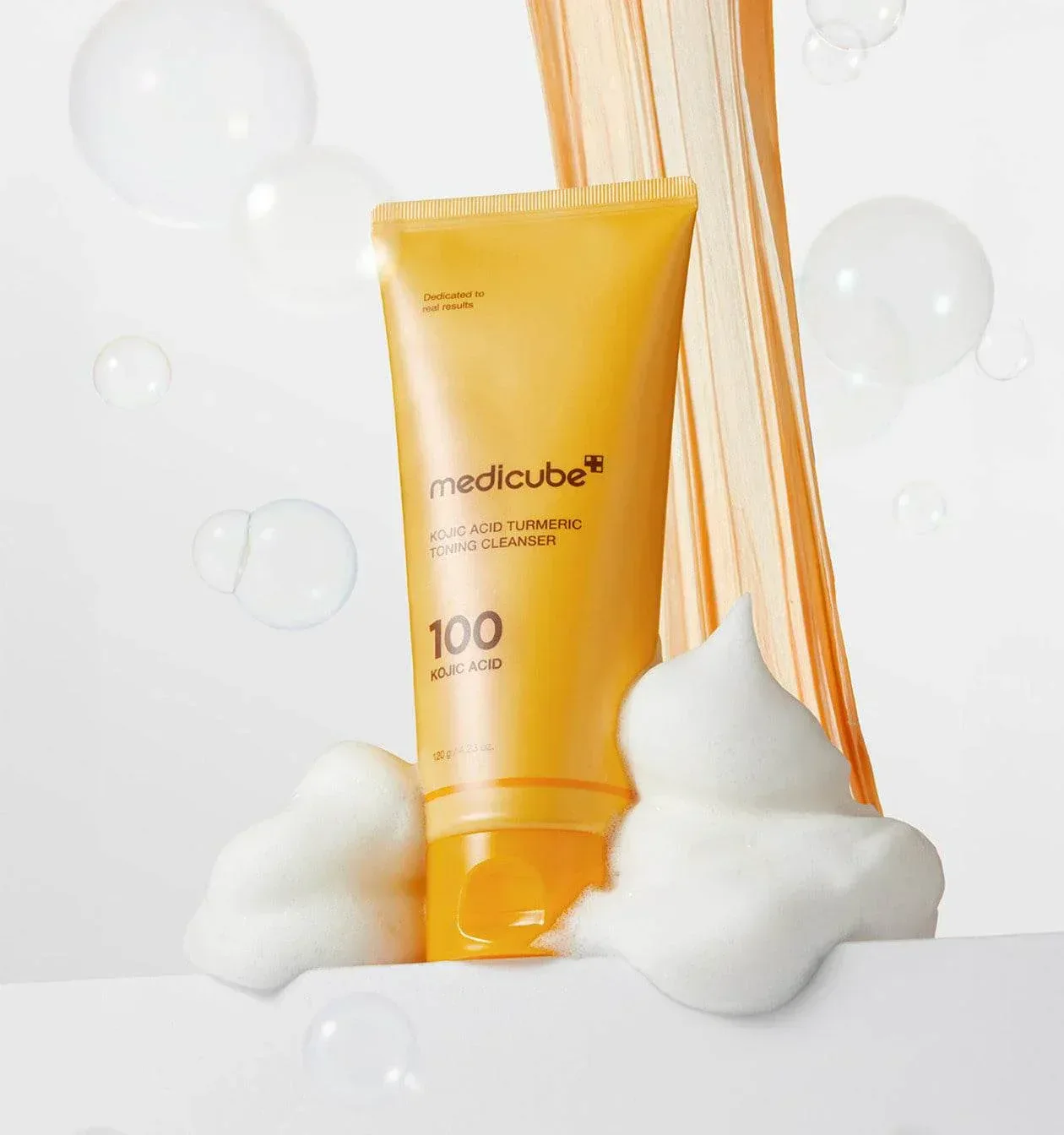 Medicube - Kojic Acid Tumeric Toning Cleanser 120g - Image 3