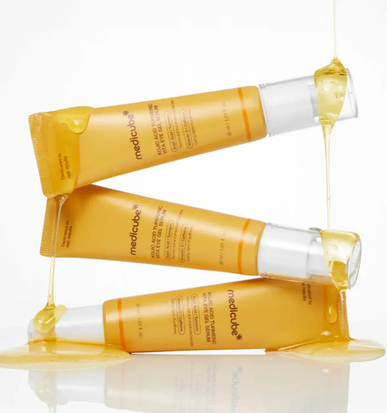 Medicube - Kojic Acid Turmeric Vita Eye Gel Serum 30ml - Image 2