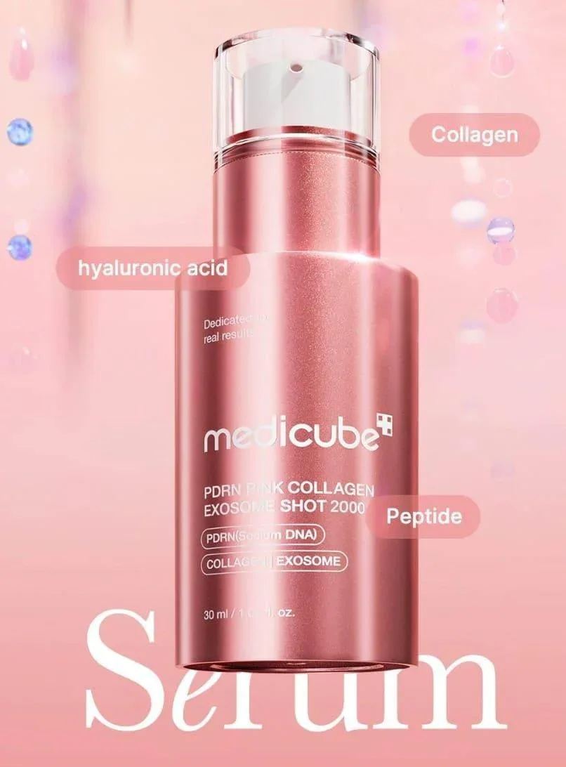 Medicube - PDRN Pink Collagen Exosome Shot 2000/7500 - 30ml - Image 4