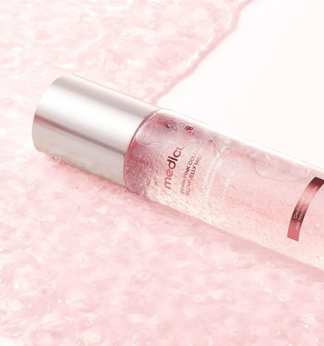 Medicube - PDRN Pink Collagen Glow Jelly Mist Serum 100ml - Image 3
