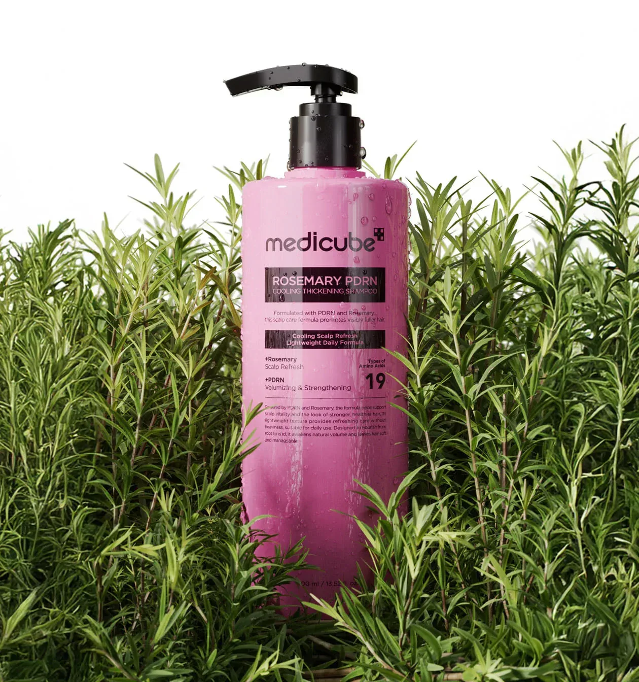 Medicube - Rosemary PDRN Cooling  Thickening Shampoo 400ml - Image 2