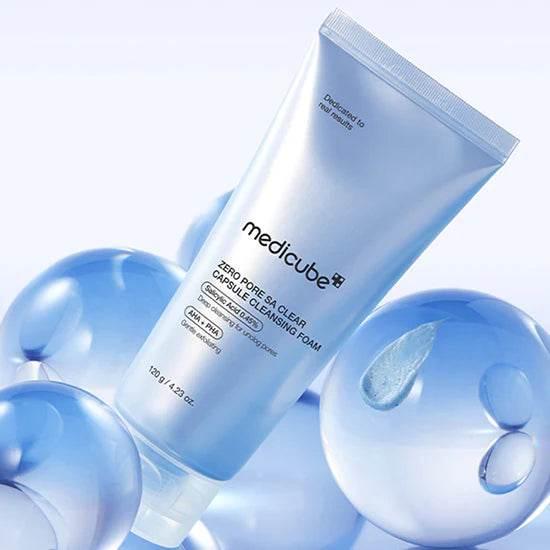 Medicube - Zero Pore SA Clear Capsule Cleansing Foam 120ml - Image 2