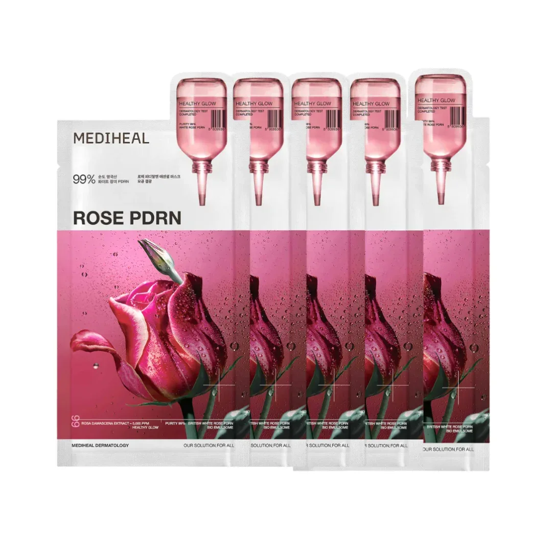 Mediheal - British White Rose PDRN Mask 5pcs