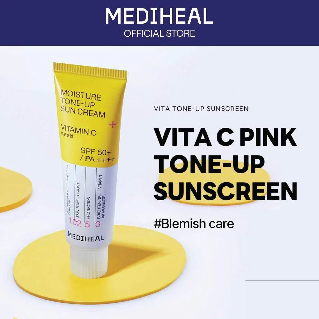 Mediheal - Moisture Tone Up Sun Cream 50g - Image 3