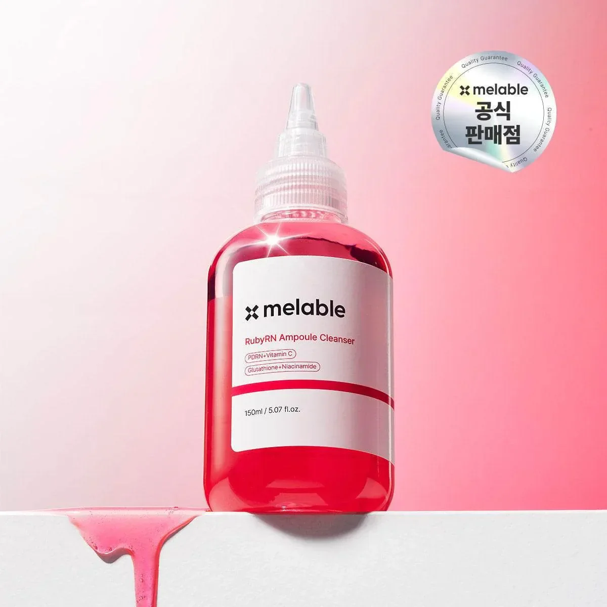 Melable - Ampoule Cleanser (PDRN + VIT C) 150ml - Image 2