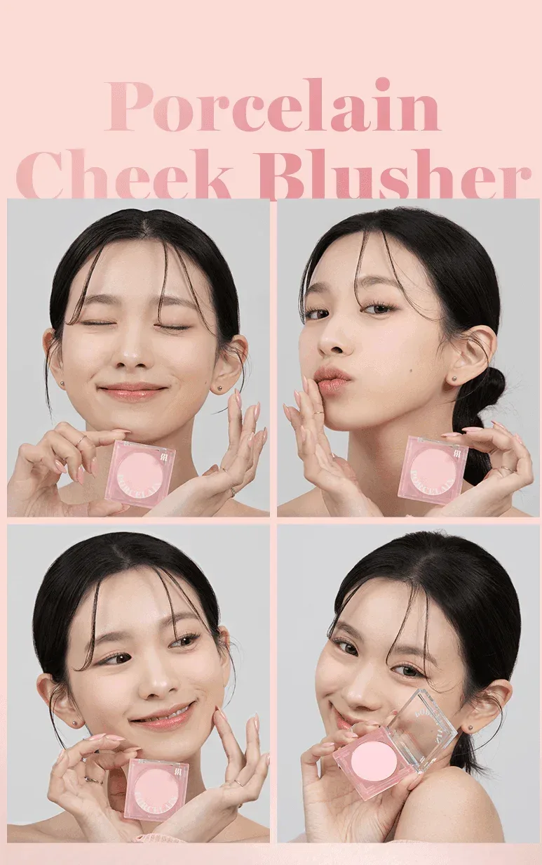 Merzy - Porcelain Cheek Blusher - 4 Colors - Image 4