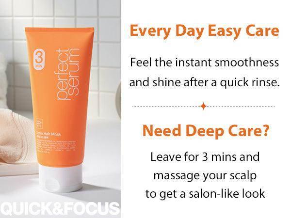 Mise en Scene- Perfect 3 Minute Hair Mask 300ml - Image 3