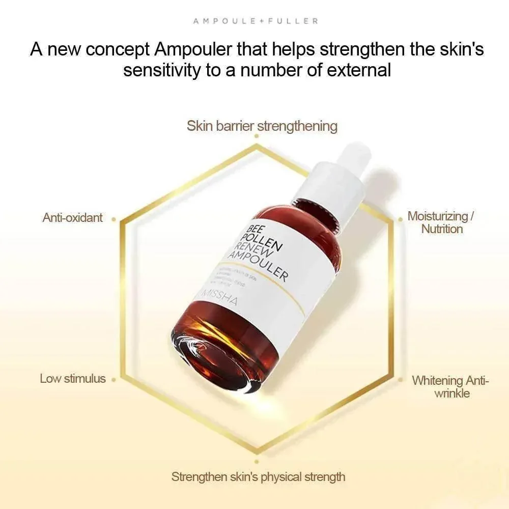 Missha - Bee Pollen Renew Ampouler 40ml - Image 4