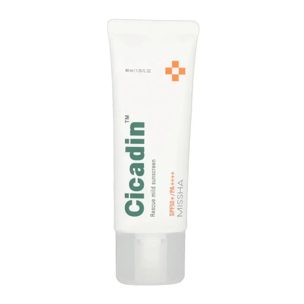 Missha - Cicadin Rescue Mild Sunscreen SPF50+ PA++++ 40ml