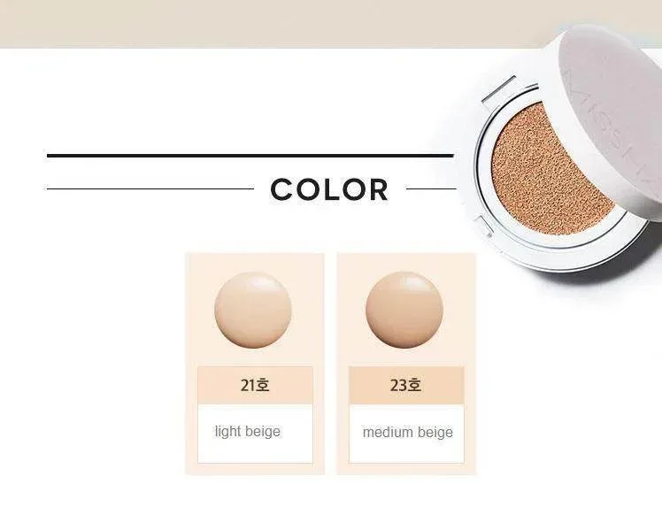 Missha Magic Cushion Cover Lasting 15g - 2 Colors - Image 3