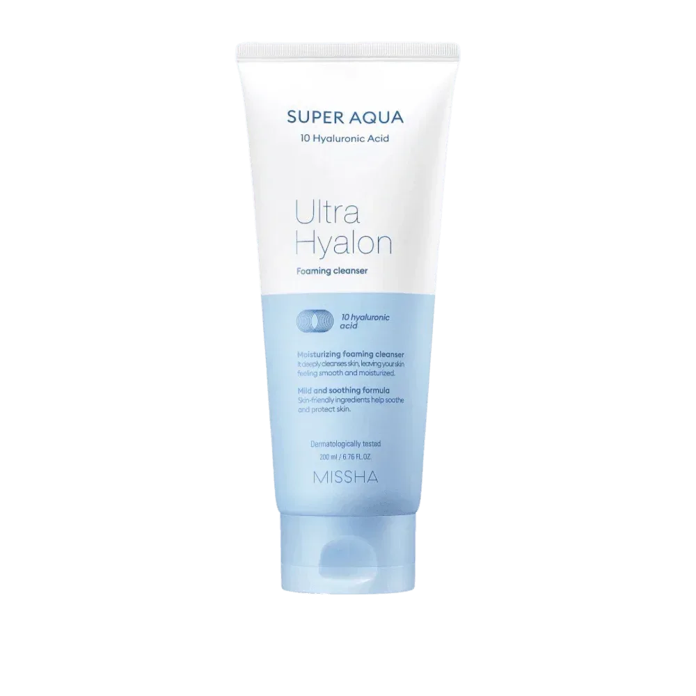 Missha - Super Aqua Ultra Hyalon Cleansing Foam 200ml