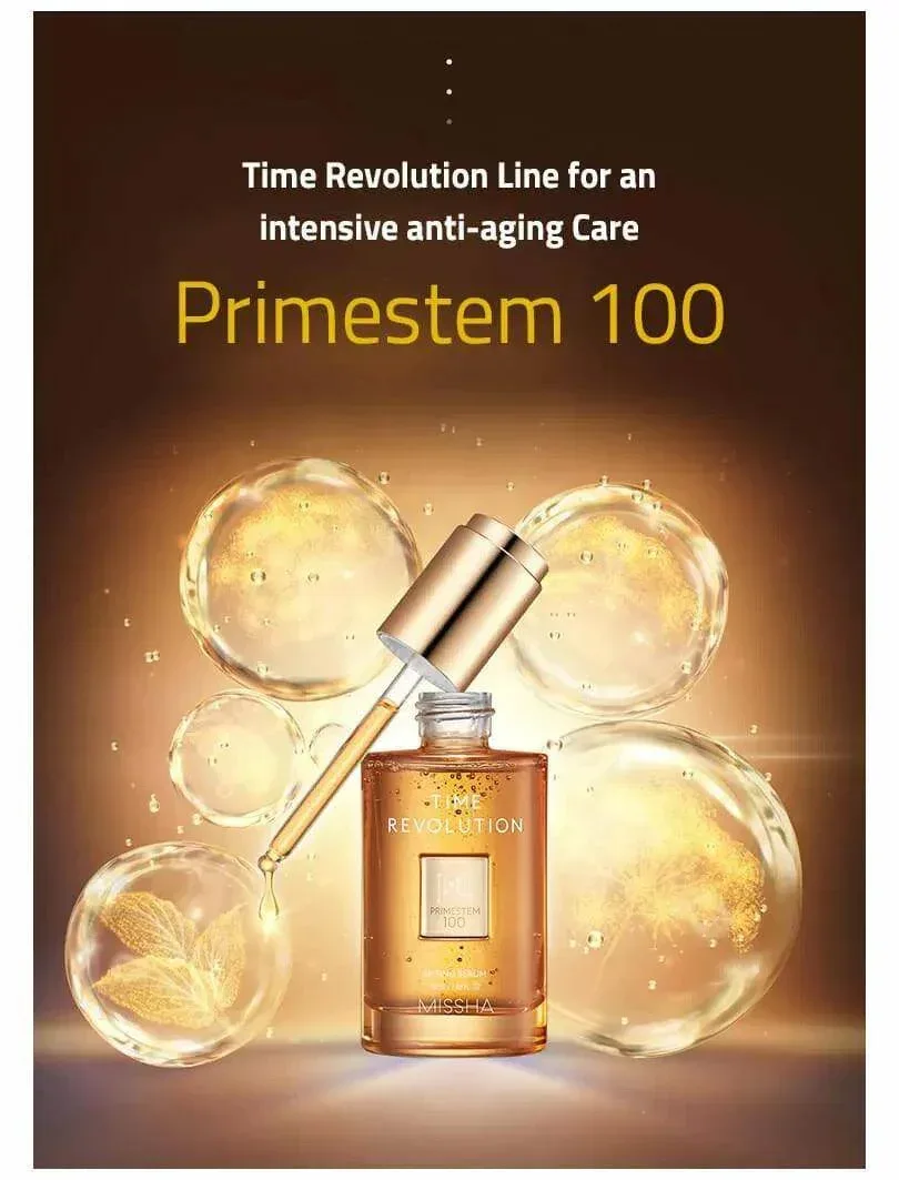 Missha - Time Revolution Primestem 100 Lifting Serum 50ml - Image 3