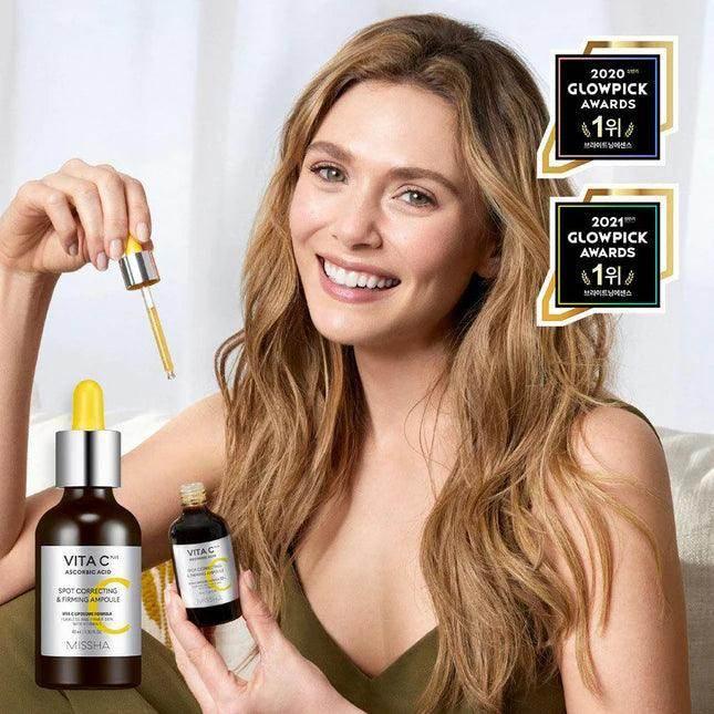 Missha - Vita C Ascorbic Acid Ampoule 40ml - Image 2