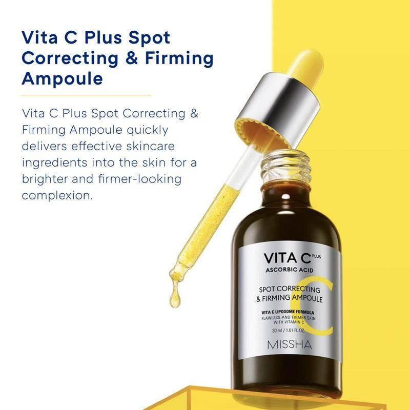 Missha - Vita C Ascorbic Acid Ampoule 40ml - Image 3