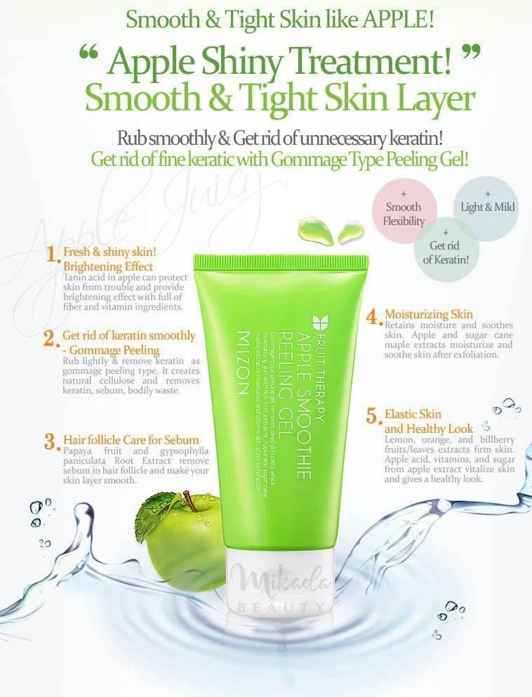 Mizon - Apple Smoothie Peeling Gel 121g - Image 2