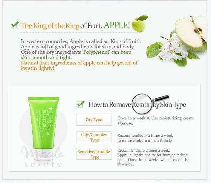 Mizon - Apple Smoothie Peeling Gel 121g - Image 3