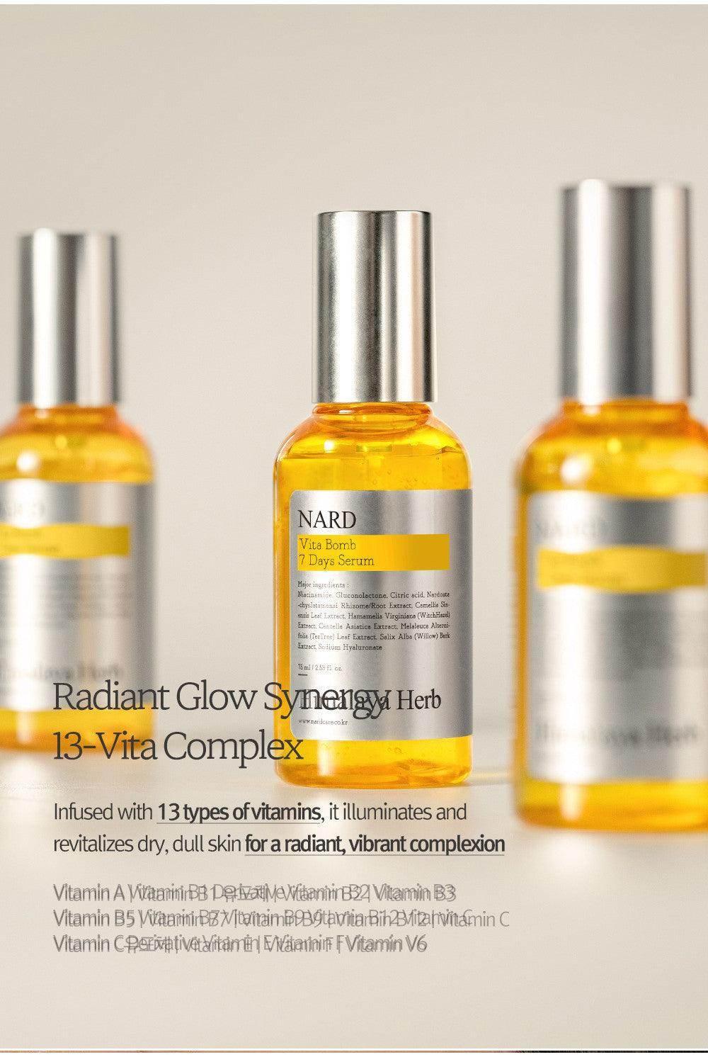 Nard - Vita Bomb 7 Days Serum 75ml - Image 2