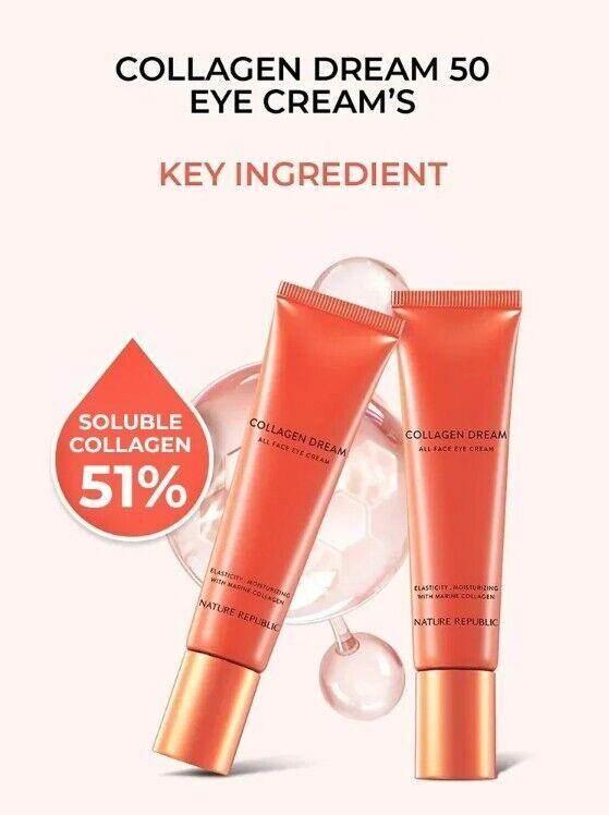 Nature Republic - Collagen Dream All Face Eye Cream 30ml - Image 3