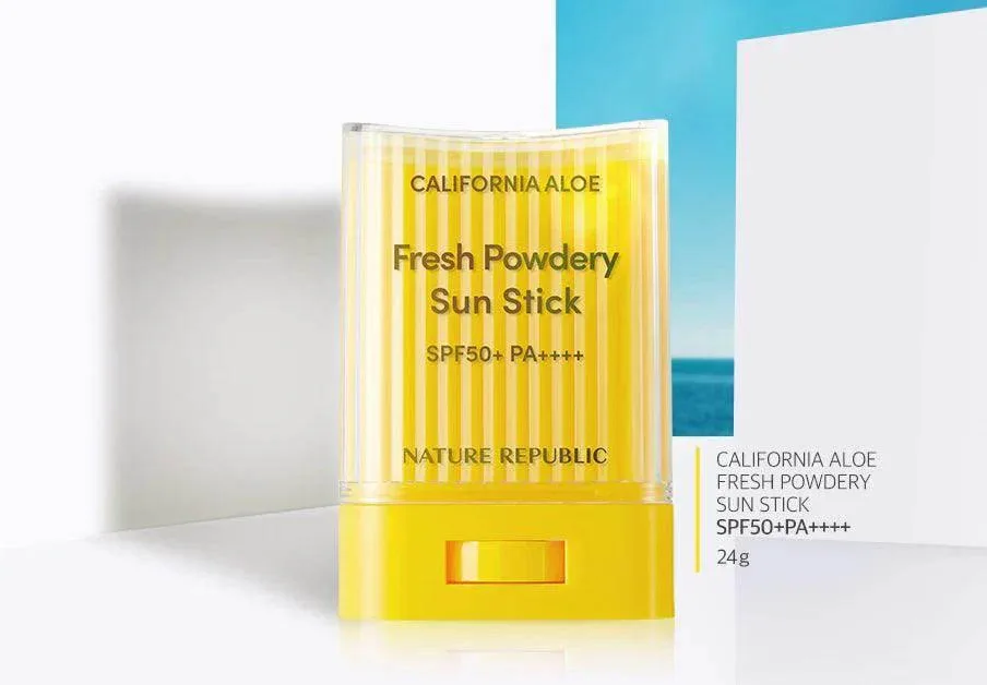 Nature Republic - Fresh Powdery SunStick SPF50+PA+++++ 24g - Image 2