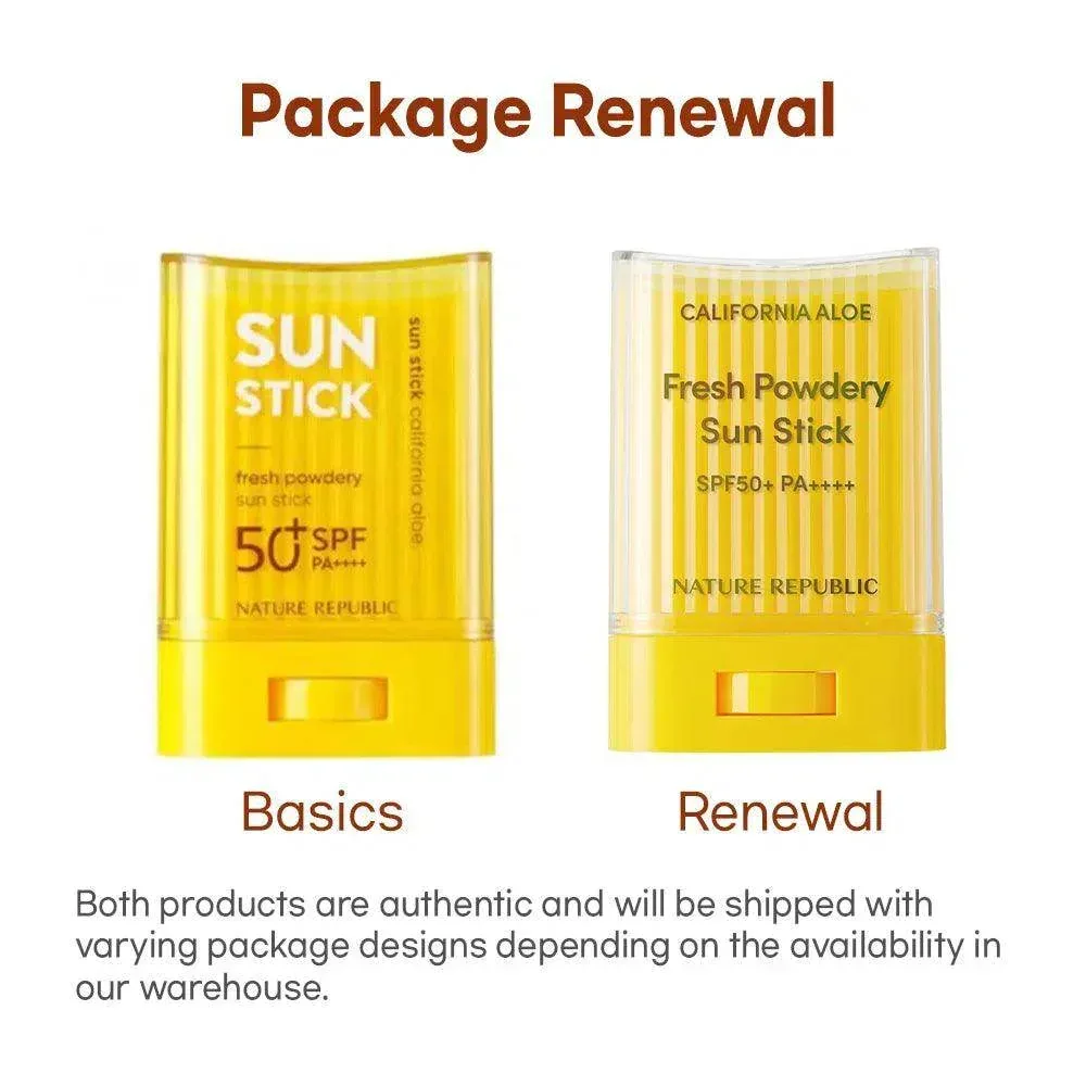 Nature Republic - Fresh Powdery SunStick SPF50+PA+++++ 24g - Image 3