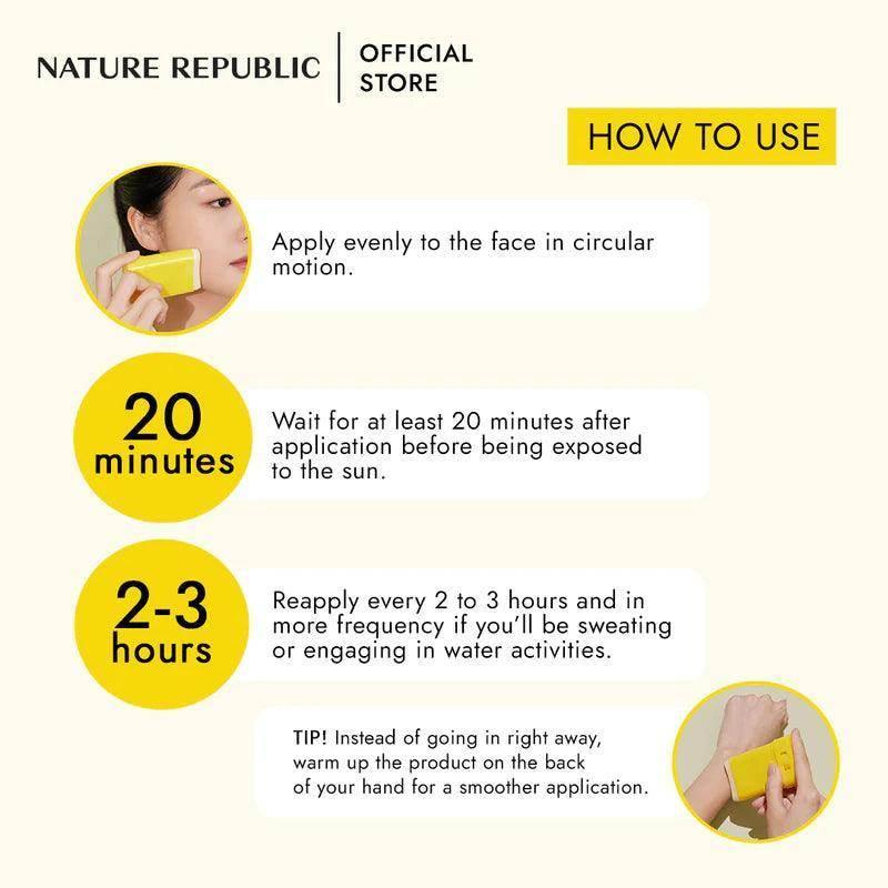 Nature Republic - Fresh Powdery SunStick SPF50+PA+++++ 24g - Image 4